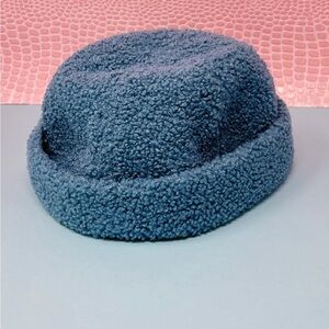 Skull cap brimless faux Sherpa adjustable Hat